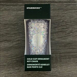 Starbucks Cold Cup Ornament Key Chain